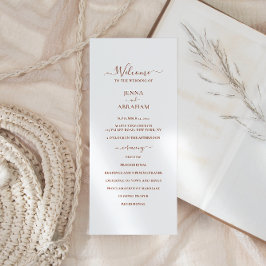 Programa Casamento Mínimo de Script Elegante