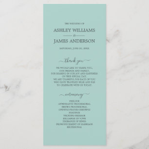 Programa Casamento Mínimo Simples de Pastel Azul do Script