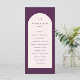 Programa Casamento Moderno da Camia Purple Arch