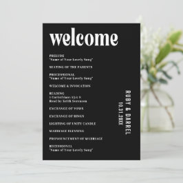 Programa Casamento Moderno Preto Rubi