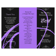 Programa Casamento Pasta Grelha Roxo Preto