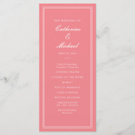 Programa Casamento Pink-Pink de Script Clássico Absoluto