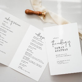 Programa Casamento Preto-Branco-Chic Moderno