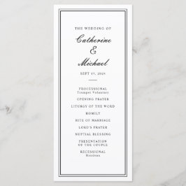 Programa Casamento Preto e Branco com Script Clássico Absol