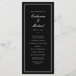 Programa Casamento Preto e Branco com Script Clássico Absol