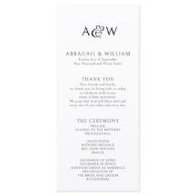 Casamento preto e branco do Monograma de Ampersand