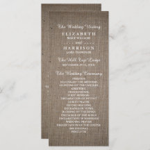 Casamento Rustic Burlap