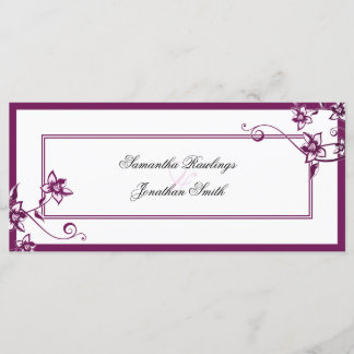 Programa Casamento - Sangria & White Delicate Flor