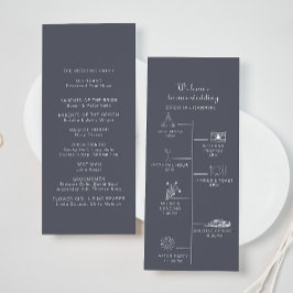 Programa Casamento Simples de Boho Timeline