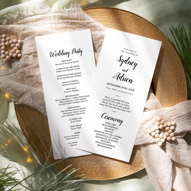 Programa Casamento Simples Minimalista (Criador carregado)