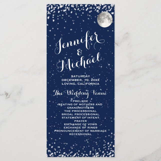 Programa Casamento | Starry Night (Frente)