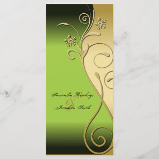 Programa Casamento - Turnê Verde Clássico e Floral
