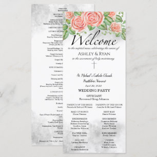 Programa Católico de Casamento Ashle com missa