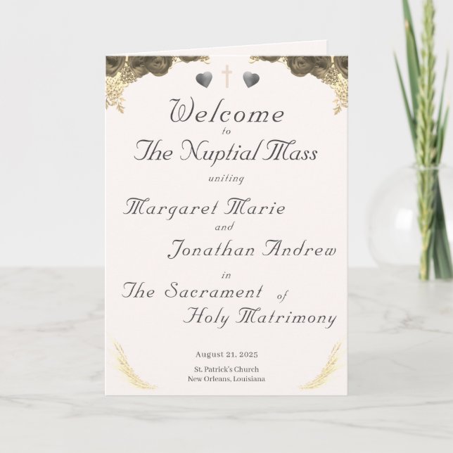 Programa Católico de Casamento de Graça (Frente)