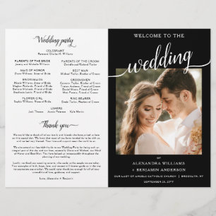 Programa Católico de Cerimônia de Casamento de A