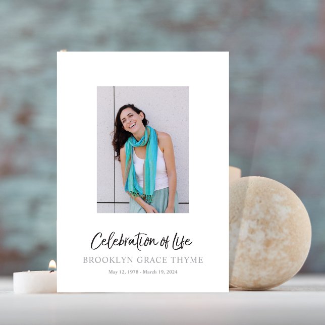 Programa Celebração do Life Photo Memorial Program (Criador carregado)