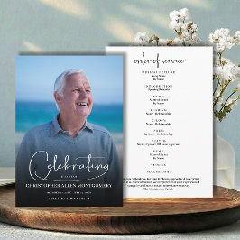 Programa Celebração Funeral da Foto da Vida