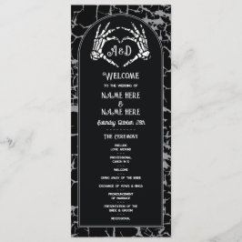 Programa Cerimônia de Boas-vindas do Skeleton Heart Hallowe