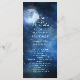 Programa Cerimônia de Casamento Celestial Lunar Sky