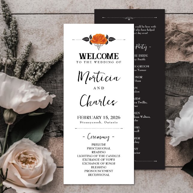 Programa Cerimônia de Rosa do Halloween Eve (Criador carregado)