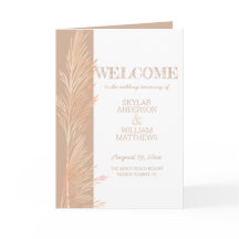 Cerimônia Neutral de Casamento de Grass de Pampas