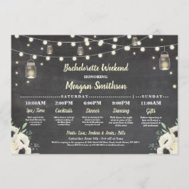 Programa Chá de panela de solteiro Fireflies Jar