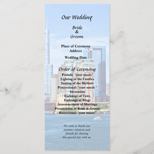 Programa Chicago IL - View From Lake Michigan (Frente)