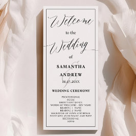 Programa clássico de caligrafia branca negra