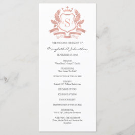 Programa Clássico de Casamento Dourado de Crest