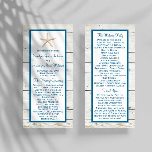 Programa Coleção de Casamento na Praia com Madeira Pintada
