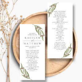 Programa Coleção de Casamentos do Branch Olive