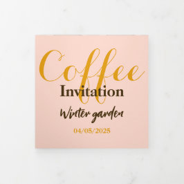 Programa Com Borda Tripla Café quebrado.