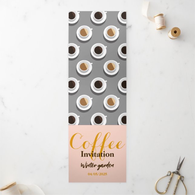 Programa Com Borda Tripla Café quebrado. (Fora)