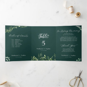 Programa Com Borda Tripla Dourado Greenerescência Watercolor - Triplo Sinal