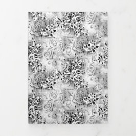 Programa Com Borda Tripla Triplo - Letra Fold Program