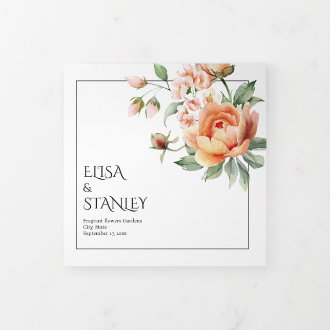 Programa Com Borda Tripla Triplo - Letra Fold Program (Cobrir)