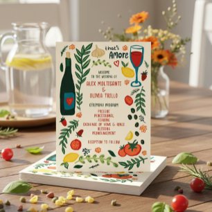 Programa Comida Italiana That's Amore Encantadora CUSTOM Ca