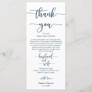 Programa Configuração de local Jantado Obrigado, Marinho az