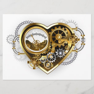 Programa Coração Steampunk com Manômetro