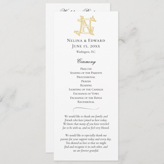 Programa CORES EDITÁVEIS EN Monograma EN Monograma (Frente/Verso)