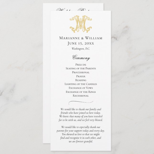 Programa CORES EDITÁVEIS WM Monograma MW Monograma (Frente/Verso)