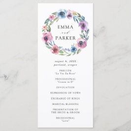 Programa Coroa Floral Midnight Blooms | Cerimônia de Casame
