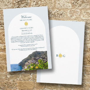 Programa Costa Amalfi Arco Itália Limões Casamento Itinerár