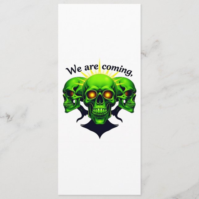 Programa Crânios, Poder, Mistério, Medo, design Escuro, Bol (Frente)