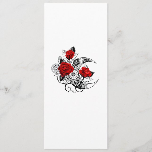 Programa Crescente Mecânico com Rosas vermelhas (Frente)