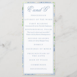 Programa Crest de Hydrangea Azul e Branco