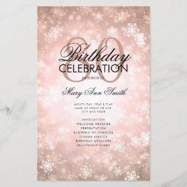 Programa de Aniversário do 80 de Inverno Rosa do P