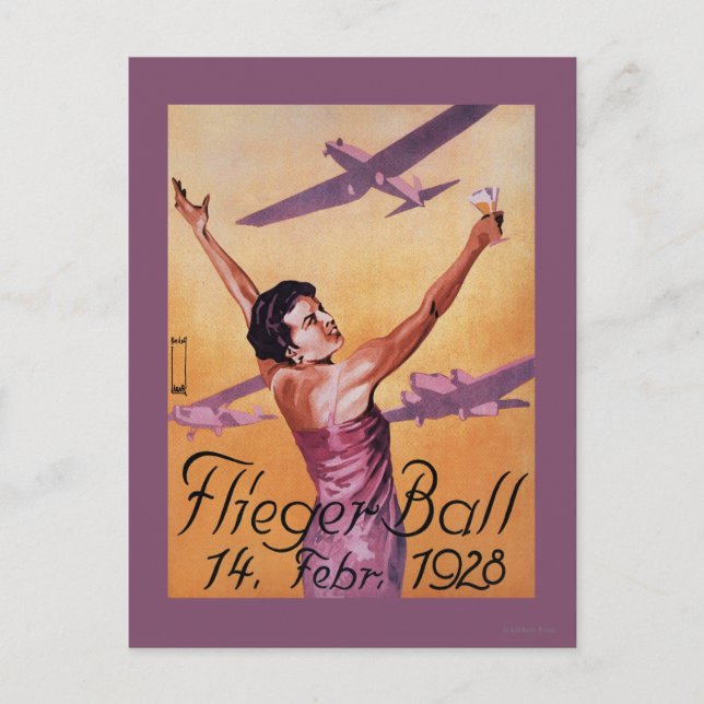 Programa de aviação no Hotel Wagner Promo Poster (Frente)