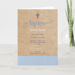 Programa de Batismo da Igreja Ortodoxa Grega Apost