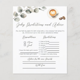 Programa de bebês de café, Conselhos para o jogo d